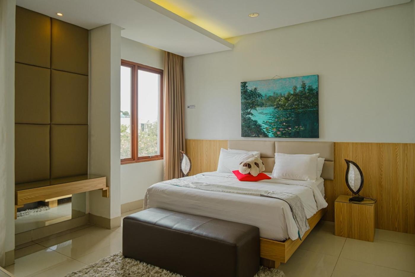 Oyama City View Villa 4 Bedrooms With A Private Swimming Pool Bandung Esterno foto